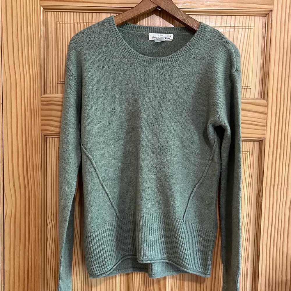 H&M Sage Green Wool Blend Sweater